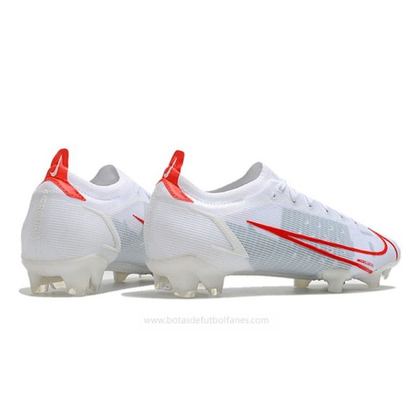 Nike Mercurial Vapor XIV Elite FG Blanco Rojo